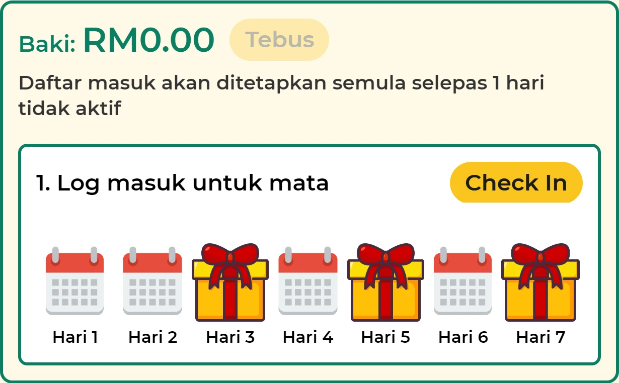 Daily Bonus